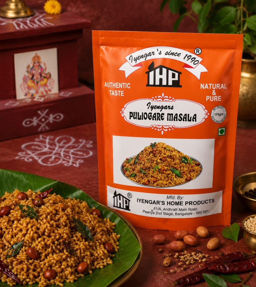 ihp iyengars puliogare masala